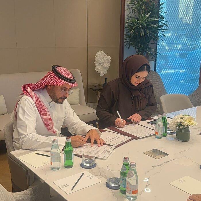 From Doha, the procedures of completing the signing of the agreement for the inauguration of the Kimberly Diamond Testing Laboratory in Riyadh, Kingdom of Saudi Arabia, with Al-Khathlan Group, in the presence of its founder, businessman Mr. Abdulrahman bin Hamad Al-Khathlan... With the utmost appreciation and gratitude from Sheikh Abdulrahman bin Ahmed Al Ahmed Al Thani and the Kimberly Laboratory team to the Ambassador of the Kingdom of Saudi Arabia to the State of Qatar, His Highness Prince Mansour bin Khalid Al Saud, for his presence and his keenness to support the economic cooperation between the two countries.  This project constitutes a strategic and qualitative step that enhances confidence in the jewelry and gemstones sector, and opens new horizons for fruitful cooperation between the two brotherly countries, reflecting the depth of the fraternal, economic, and cultural relations that unite Qatar and the Kingdom of Saudi Arabia.  All gratitude and appreciation to His Excellency the Ambassador for his continuous support, which will remain a milestone in the journey of this pioneering project, and a motivation for more joint partnerships and achievements.