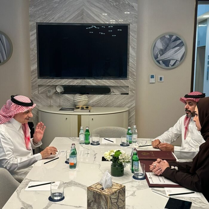 From Doha, the procedures of completing the signing of the agreement for the inauguration of the Kimberly Diamond Testing Laboratory in Riyadh, Kingdom of Saudi Arabia, with Al-Khathlan Group, in the presence of its founder, businessman Mr. Abdulrahman bin Hamad Al-Khathlan... With the utmost appreciation and gratitude from Sheikh Abdulrahman bin Ahmed Al Ahmed Al Thani and the Kimberly Laboratory team to the Ambassador of the Kingdom of Saudi Arabia to the State of Qatar, His Highness Prince Mansour bin Khalid Al Saud, for his presence and his keenness to support the economic cooperation between the two countries.  This project constitutes a strategic and qualitative step that enhances confidence in the jewelry and gemstones sector, and opens new horizons for fruitful cooperation between the two brotherly countries, reflecting the depth of the fraternal, economic, and cultural relations that unite Qatar and the Kingdom of Saudi Arabia.  All gratitude and appreciation to His Excellency the Ambassador for his continuous support, which will remain a milestone in the journey of this pioneering project, and a motivation for more joint partnerships and achievements.